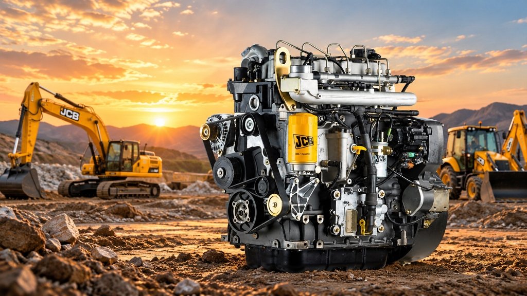 JCB Genuine Diesel Engine Assembly and Mining Excavator